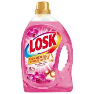 Гель для стирки LOSK ароматерапия, орхидея и масло макадамии, 2.9л