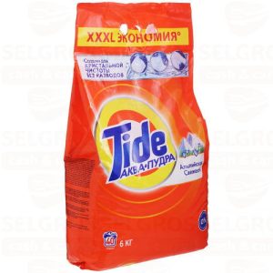 Стиральный порошок автомат TIDE альпийская свежесть, 6кг