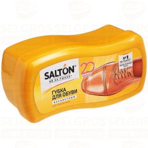 Губка для обуви SALTON для гладкой кожи 1 шт бесцветная