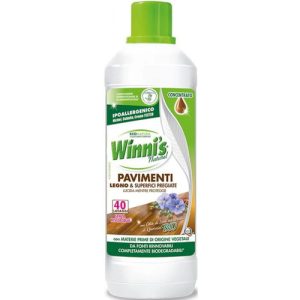 Гипоалергенное средство для ухода за деревянными полами Winni's Pavimenti Legno, 40 доз, 1 л