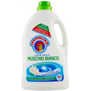 Гель для стирки Chanteclair Muschio Bianco, универсальный, аромат Белый мускус, 1800 мл, 40 стирок