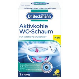 Средство для удаления накипи для унитаза Dr. Beckmann Aktivkohle Wc-Schaum 3 x 100 гр