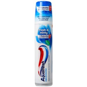 Зубная паста с дозатором Aquafresh Fresh and Minty 100 мл