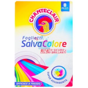 Салфетки ChanteclairFoglietti Salvacolore для поглощения цвета при стирке 8 шт