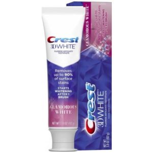 Зубная отбеливающая паста Crest 3d White Glamorous 107 грамм