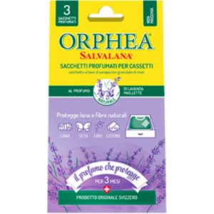 Средство против моли Orphea с ароматом лаванды 3 шт