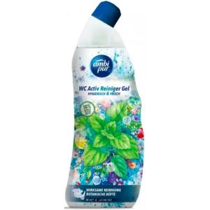 Гель для чистки туалета Ambi Pur WC Botanical Fragrances Мята и жасмин, 750 мл