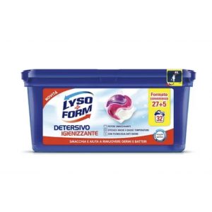 Капсулы для стирки LysoForm Lavatr 27+5 caps Ecodosi