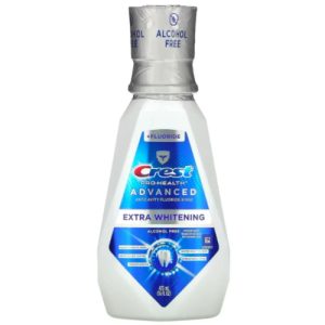 Экстра отбеливающая жидкость для полоскания рта Crest, Pro Health Advanced, с фтором, без спирта, 473 мл