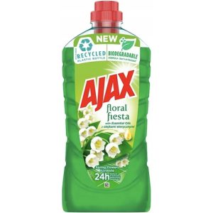 Средство для мытья полов универсальное Ajax Spring Flowers Ландыш 1 л