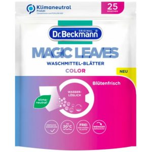 Салфетки для стирки Dr. Beckmann Magic Leaves для цветных тканей, 25 шт