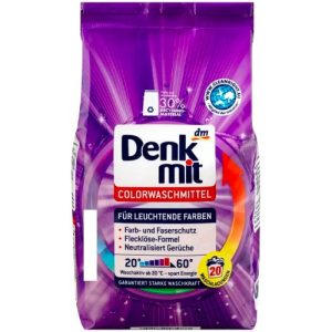 Стиральный порошок для цветных вещей Denkmit colorwaschmittel 1,35 кг 20 стирок