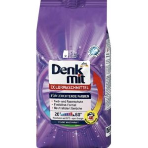 Стиральный порошок для цветных вещей Denkmit colorwaschmittel 2,7 кг 40 ст