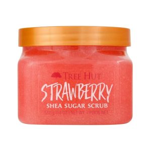 Скраб для тела с ароматом клубники Tree Hut Strawberry, 510 гр