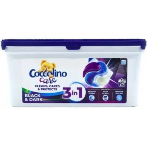 Капсулы для стирки для черной Коколино Coccolino black/dark 3in1 29 капс