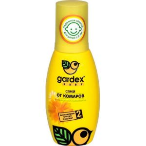 Спрей Gardex Baby детский от комаров с календулой и ромашкой 1 шт