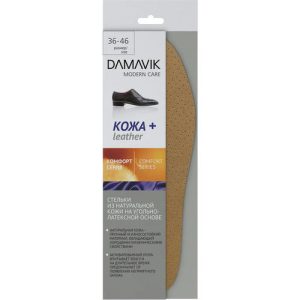 Стельки для обуви из кожи Damawik 1 шт