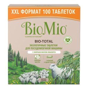 Таблетки BioMio для посудомоечной машины 100 шт 1 шт