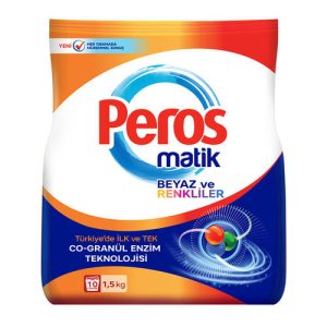 Стиральный порошок универсальный Peros Matik, автомат, 1.5кг