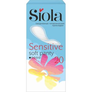 Прокладки ежедневные Siola Sensitive soft panty, 20шт