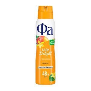 Фа 150 мл Аэрозоль дезодорант Ритмы Острова Бали Delight
