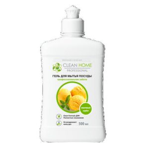 Clean Home Гель для мытья посуды Манговый сорбет, 500мл