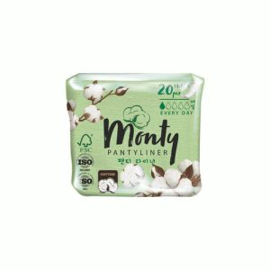 Ежедневные прокладки Monty в индивидуальной упаковке 20шт