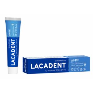 Зубная паста Lacadent White, 75мл