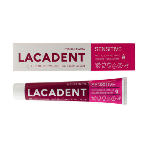 Зубная паста Lacadent Sensitive, 75мл — изображение 2
