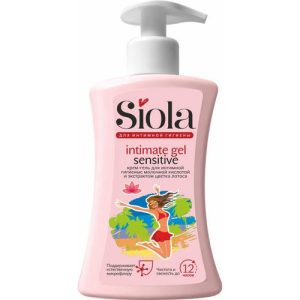 Средство для интимной гигиены Siola, экстракт лотоса и молочная кислота, 280мл