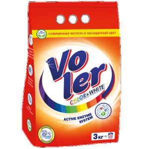 Стиральный порошок Voler Color+White, 3кг