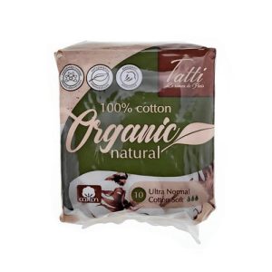 Прокладки гигиенические Tatti Cotton organic Ultra normal soft, 10шт