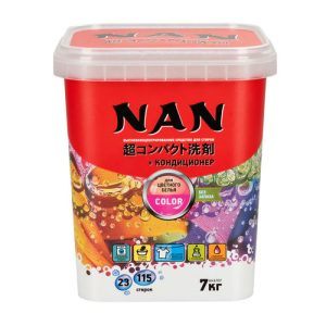Стиральный порошок для цветного Nan Kaori, концентрированный, 700г