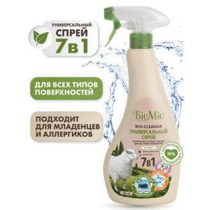 Универсальное чистящее средство BioMio 7в1 500мл, спрей