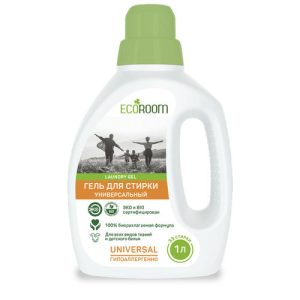 Гель для стирки универсальный Ecoroom, 1л