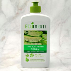 Гель для мытья посуды Ecoroom Алоэ, 500мл