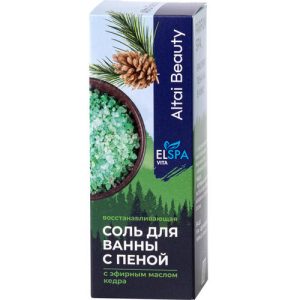Соль для ванны Elspa Кедр Расслабляющая с пеной 150г