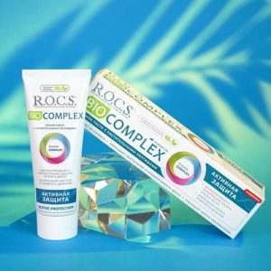 Зубная паста R.O.C.S Biocomplex активная защита, 75мл