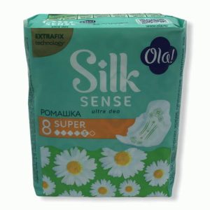 Прокладки OLA! Silk Sense Ultra Super 8шт Ромашка