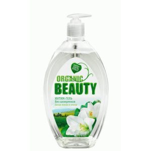 Гель для интимной гигиены Organic Beauty 500мл белая лилия и олива
