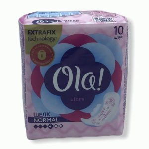 Прокладки OLA! Ultra Normal 10шт шелковистая поверхность