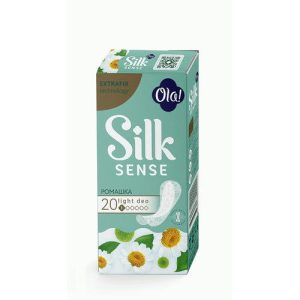 Прокладки ежедневные OLA! Silk Sense Light 20шт стринг-мультиформ Ромашка