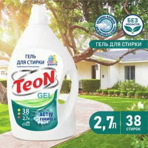 Гель для стирки Teon 2,7л Color&White