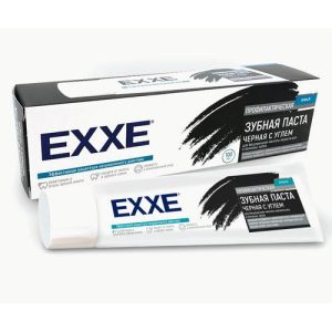 Зубная паста Exxe 100мл черная с углем