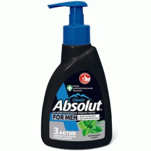 Жидкое мыло Absolut For men 250мл лемонграсс и мята