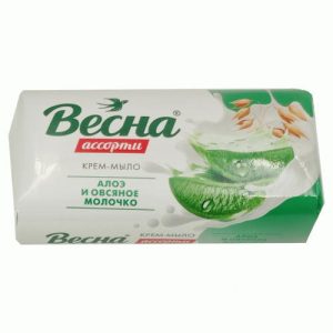 Мыло Весна Ассорти 90г алоэ и овсяное молочко