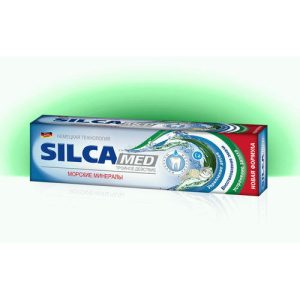 Зубная паста Silcamed 130г морские минералы
