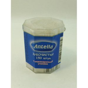 Зубочистки 150шт Антелла