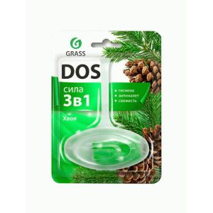 Чистящий блок для унитаза Grass DOS 3в 1 хвоя