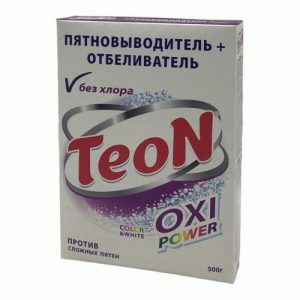 Отбеливатель-пятновыводитель Teon 500г коробка
